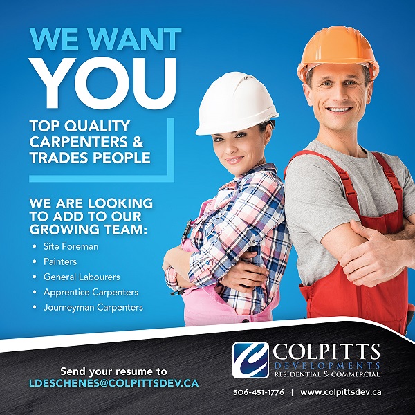 Colpitts Hiring Ad